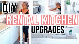 3 Rental Kitchen Upgrades That Will Blow Your Mind  Best PEEL AND STICK Wallpaper [upl. by Demetri]