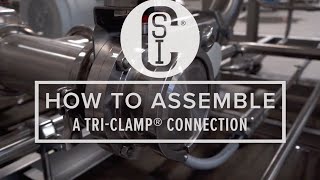 How to Assemble a TriClamp® Connection [upl. by Baalman]