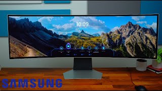 Samsung Odyssey OLED G9 49quot Gaming Monitor [upl. by Darmit]