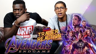 Avengers Endgame Trailer 2 Reaction [upl. by Diandre]