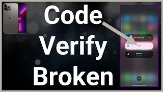 How To Fix iPhone Verification Code [upl. by Croydon52]