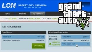 GTA 5  How to Make Money Using The Stock Market Guide GTA V [upl. by Johannes]