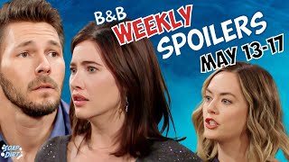 Bold and the Beautiful Weekly Spoilers May 1317 Liam Chases Steffy amp Hope Rages boldandbeautiful [upl. by Siravrat]