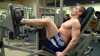 How To Seated Leg Press Cybex [upl. by Nnaesor603]