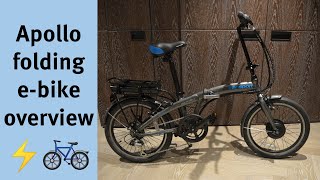 Apollo Transport folding ebike overview [upl. by Oibirot]