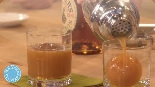 Make This CiderBourbon Cocktail  Holiday Recipes  Martha Stewart [upl. by Gabie]