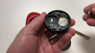 How to change batteries in a Hunter Douglas PowerView® Pebble® handle remote for motorized shades [upl. by Chard]