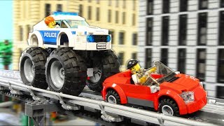 Lego Experimental Police Chase Jewelry Robbery [upl. by Champagne]