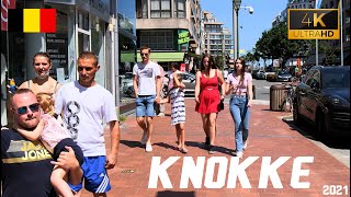 KNOKKE  BELGIUM Walking Tour 4k60fps مدينة كنوك  بلجيكا 2021 [upl. by Brana212]