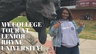 LENOIR RHYNE COLLEGE TOUR VLOG [upl. by Acnaiv]