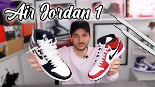 COME ALLACCIARE LE JORDAN 1  HIGH amp MID [upl. by Geer854]