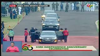 63rd Ghanas Independence Celebration  Full Parade [upl. by Merideth218]