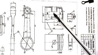 How to do Assembly drawing Piston [upl. by Genevieve]