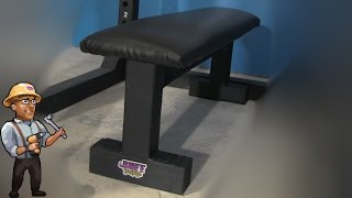 How to Build a Gym BENCH  DIY DUDES [upl. by Nosa]