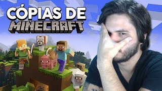 JOGANDO CÓPIAS DE MINECRAFT [upl. by Adnim]