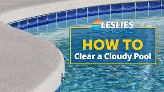 How to Clear a Cloudy Pool  Leslies [upl. by Shultz]