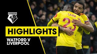 WATFORD 30 LIVERPOOL EXTENDED HIGHLIGHTS  SARR amp DEENEY GOALS [upl. by Winola]