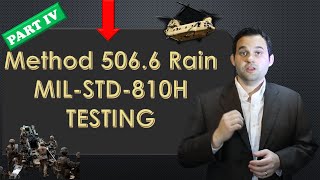 Military Standard MILSTD810H Part 4 Rain Testing [upl. by Noble699]