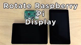 How to Rotate Raspberry Pi Video Display  Screen [upl. by Latterll]