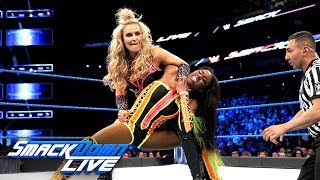 Naomi vs Natalya SmackDown LIVE April 10 2018 [upl. by Eelydnarb447]