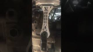 How to remove engine mount dog bone Jetta VW [upl. by Bran]