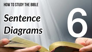 How to Study the Bible  6 Sentence Diagrams Introduction [upl. by Alvera]