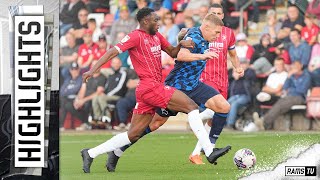 HIGHLIGHTS  Cheltenham Town Vs Derby County [upl. by Kovacev]