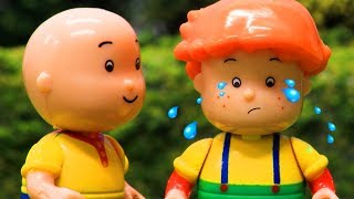 Funny Animated cartoons Kids  Leos Birthday  Caillou Stop Motion [upl. by Francis398]