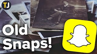 How to View Your Old Snaps on Snapchat [upl. by Enoved305]