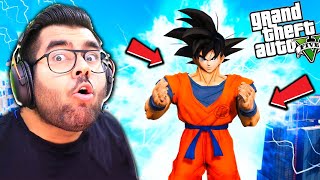 🔥 GOKU in GTA 5 🔥  Hitesh KS [upl. by Ellehsar85]