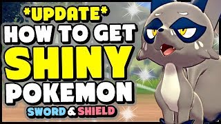 NEW INFO  How to Get SHINY POKEMON In Sword and Shield [upl. by Linker146]