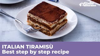 HOW TO MAKE TIRAMISÙ  The ORIGINAL Italian recipe [upl. by Cyndi]