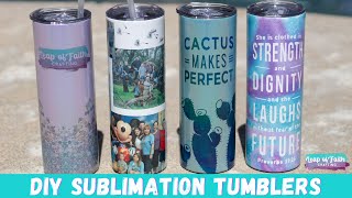 How to Sublimate a Tumbler for Beginners [upl. by Smitty]