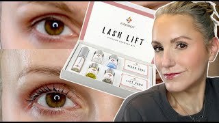 HOW TO DO A LASH LIFT SAFELY AT HOME  ICONSIGN LASH LIFT DEMO [upl. by Machos364]