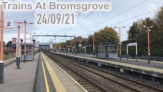 Trains At Bromsgrove  240921 ft ExChiltern Railways amp EMR 172102170507 [upl. by Spiegelman]