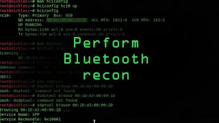 Snoop on Bluetooth Devices Using Kali Linux Tutorial [upl. by Aihsrop]