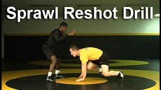 Wrestling Moves KOLATCOM Sprawl Reshot Drill [upl. by Milly]