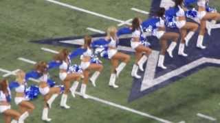 2013 Dallas Cowboys Cheerleader Sept8 ATampT Stadium [upl. by Saimerej412]