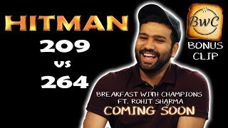 Rohit Sharma On Which Double Century Was The Best  Breakfast With Champions Exclusive [upl. by Ayrotal]