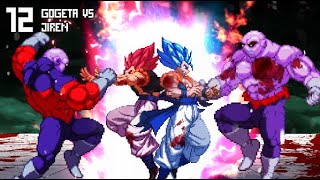 WhatIf 12 Gogeta VS Jiren [upl. by Nnyleitak]