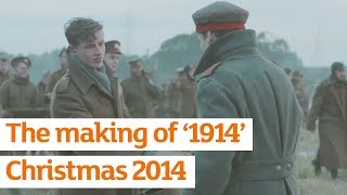 The making of 1914  Christmas Ad  Sainsburys [upl. by Ileak]