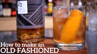 Old Fashioned Cocktail Recipe  QUICKEST [upl. by Idna]