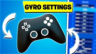 BEST Gyro Controller Settings in Fortnite New Controller Update [upl. by Eerihs346]