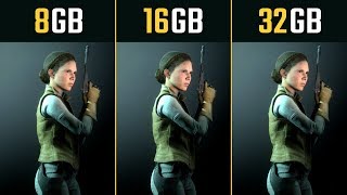 8GB RAM vs 16GB RAM vs 32GB RAM 5 Games [upl. by Dyna]