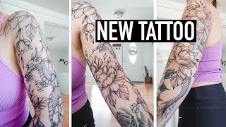 FULL SLEEVE TATTOO  Vlog [upl. by Nytsirt]