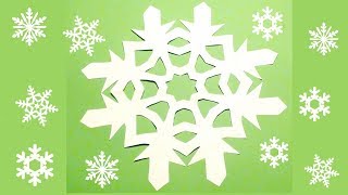 Easy Paper Snowflakes Tutorial Create Stunning Designs [upl. by Kassia607]