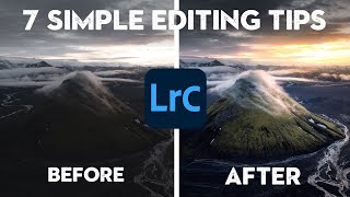 7 SIMPLE LIGHTROOM TIPS every beginner photographer should know [upl. by Suk952]