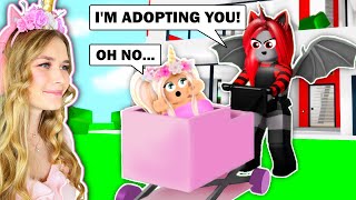 MY BEST FRIEND ADOPTED ME IN BROOKHAVEN ROBLOX [upl. by Htelimay]