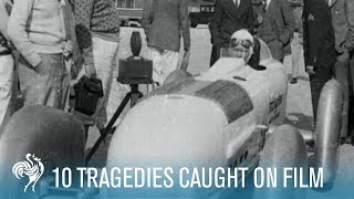 10 Tragedies Caught on Film  British Pathé [upl. by Lleinad123]