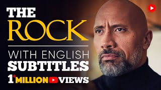 ENGLISH SPEECH  THE ROCK Be Yourself English Subtitles [upl. by Ettena]